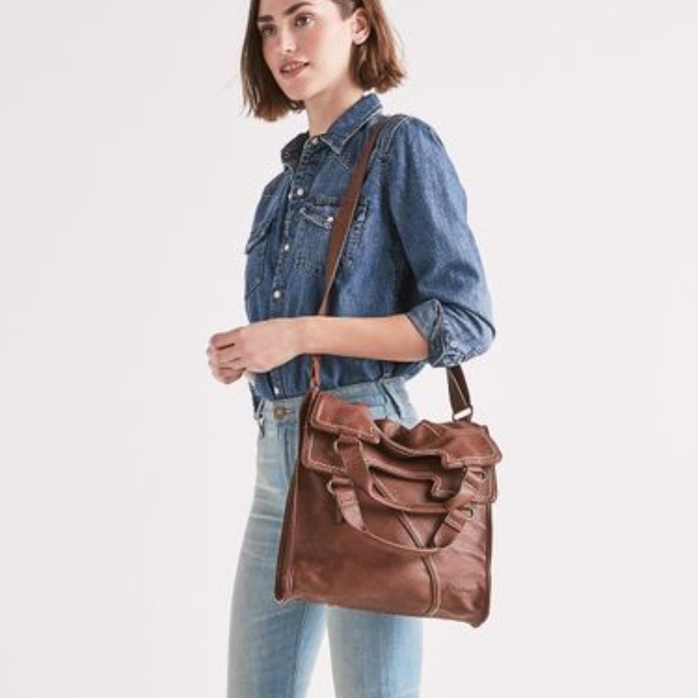 Lucky Brand  | Large Foldover Tote Bag